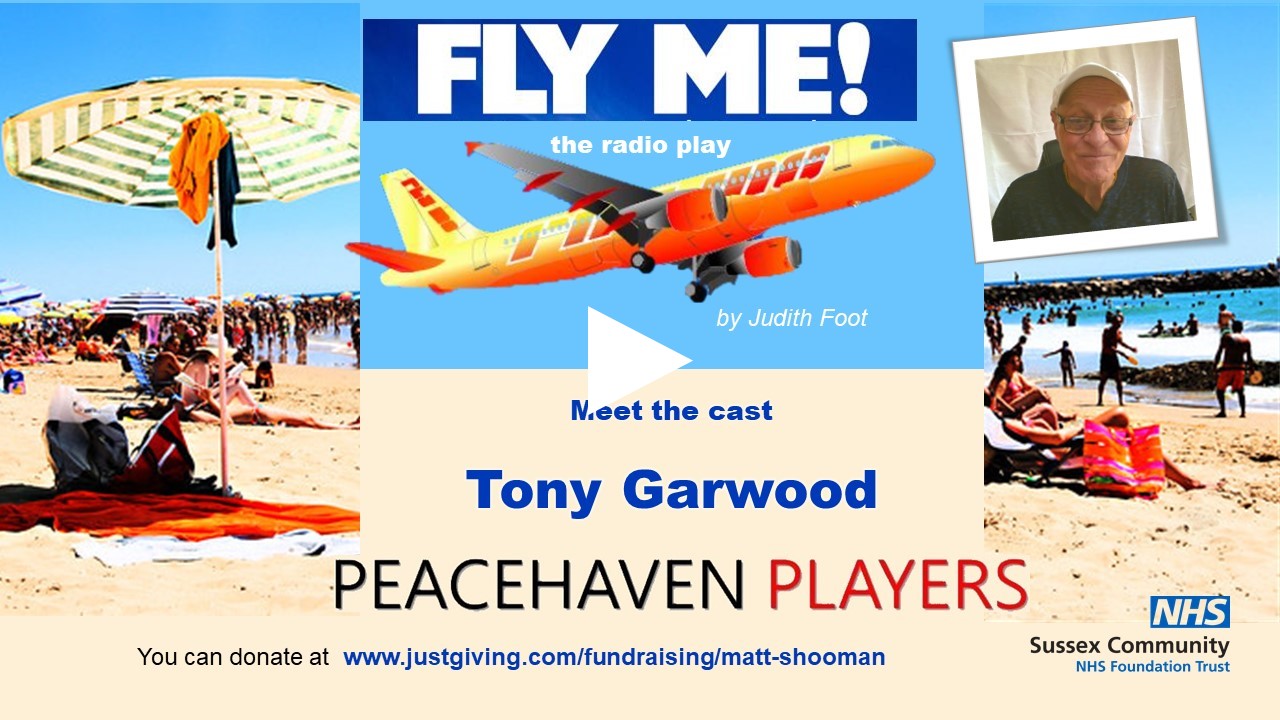Fly Me! the radio play. Meet the cast video Tony